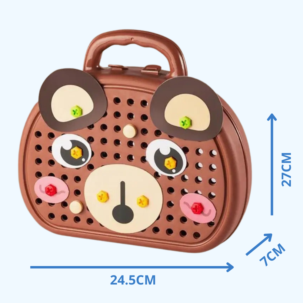 Boîte à outils pour petits bricoleurs