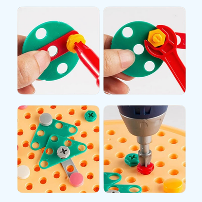 Boîte à outils pour petits bricoleurs