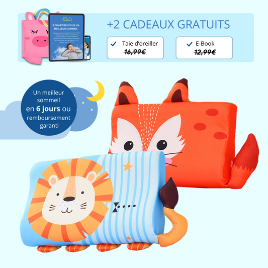 PetitBouchou® – L’oreiller pour enfants qui offre un sommeil meilleur et plus sain