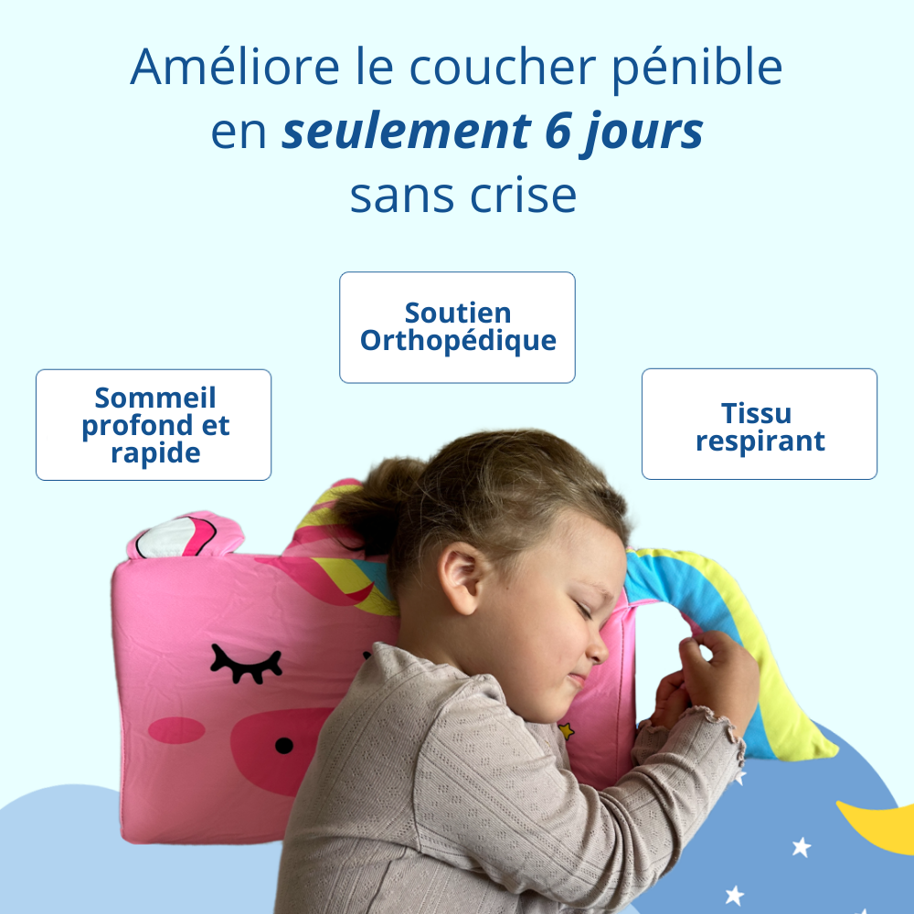 PetitBouchou® – L’oreiller pour enfants qui offre un sommeil meilleur et plus sain