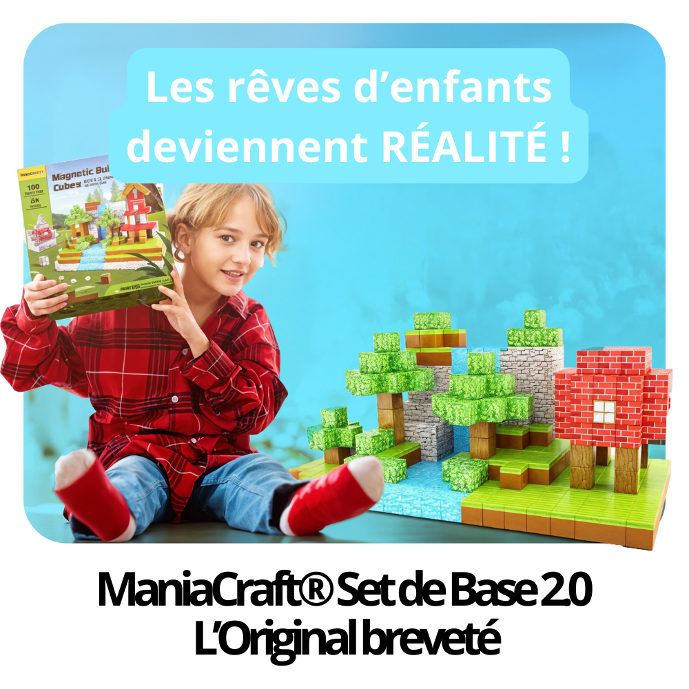 ManiaCraft® – Set de Base 2.0 – L’Original Breveté