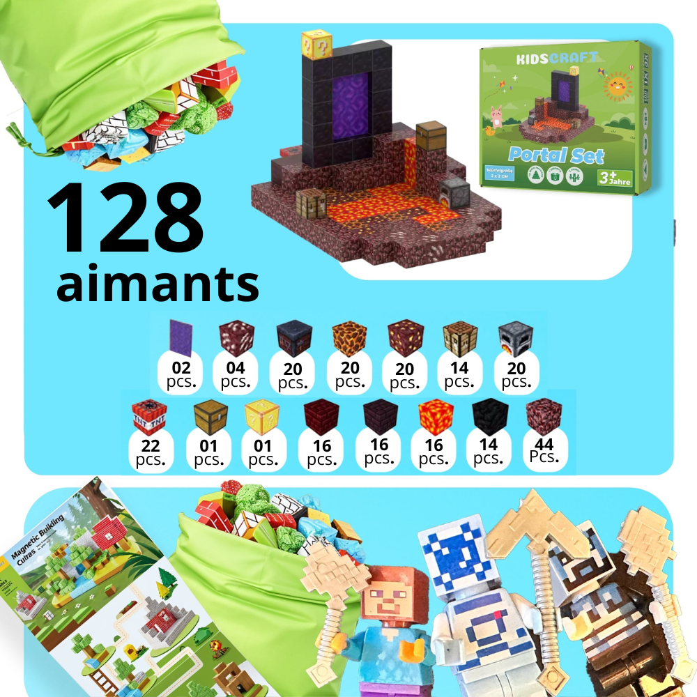ManiaCraft® – Set de Base 2.0 – L’Original Breveté