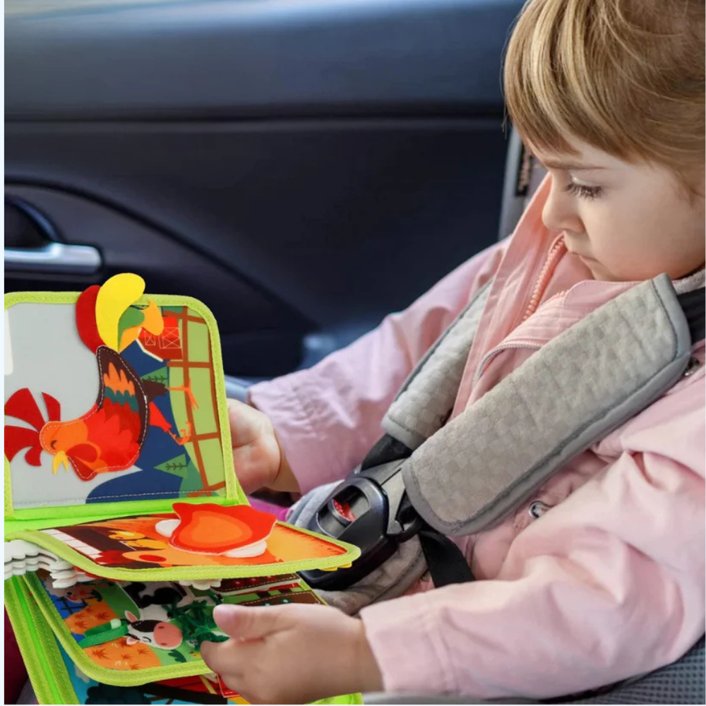 Livre éducatif Montessori d’histoires de ferme