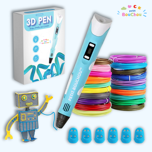 Kit de démarrage Stylo 3D – 10 filaments de couleur