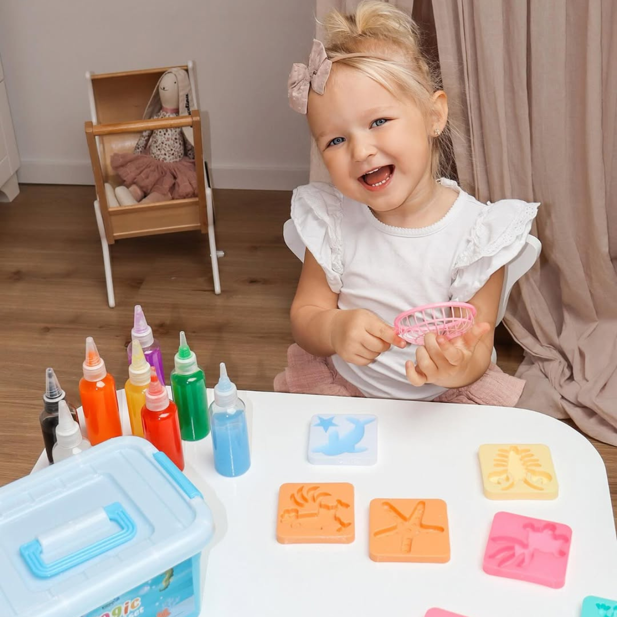 Magic Gel – Créez vos petites créatures aquatiques (dès 2ans)