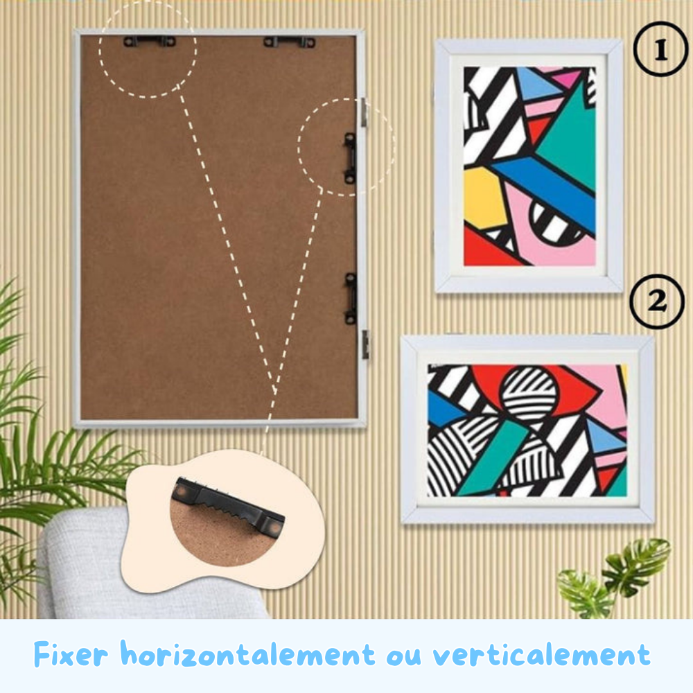 PetitBouchou® - Cadre Dessins A4