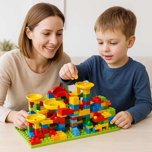 Circuit à billes - Blocs de construction