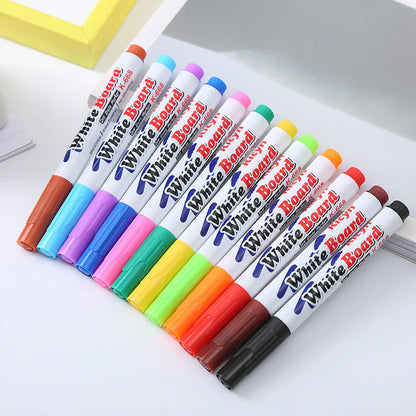 Crayons magiques pour dessins flottants (12 pièces)