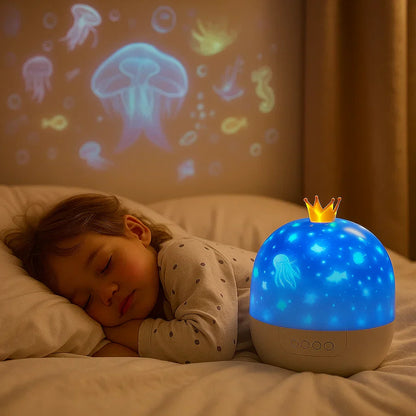 Veilleuse et Projecteur 2 en 1 pour enfants
